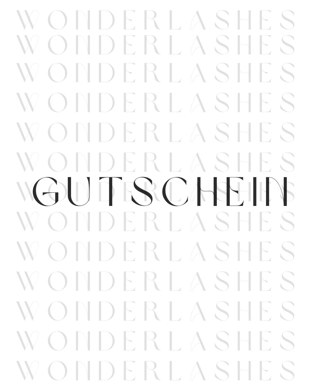 Wonderlash Gutschein